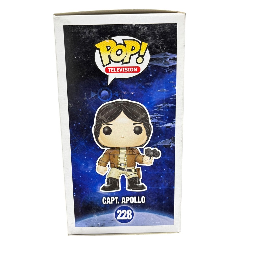 Funko Pop Television Battlestar Galactica Capt Apollo 228 Vinyl Figure 2015 - Picture 3 of 5